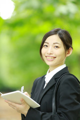 Fototapeta premium 女性社員イメージ