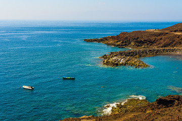 Incredible landscape of Cape Teno. Tenerife. Canary Islands. Spain