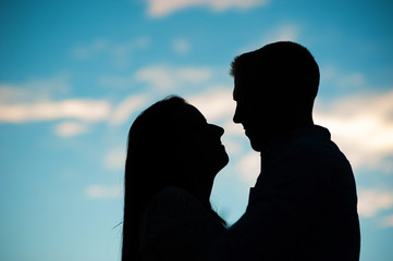 Silhouette love