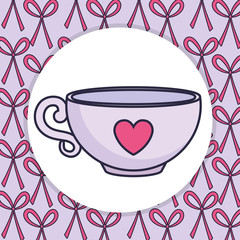 coffee cup with heart