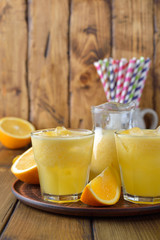 Natural fresh orange juice