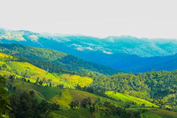 Big mountain at Chiang Mai, Thailand