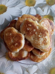 homemade muffins on kefir