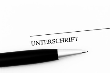 Unterschriftsreif