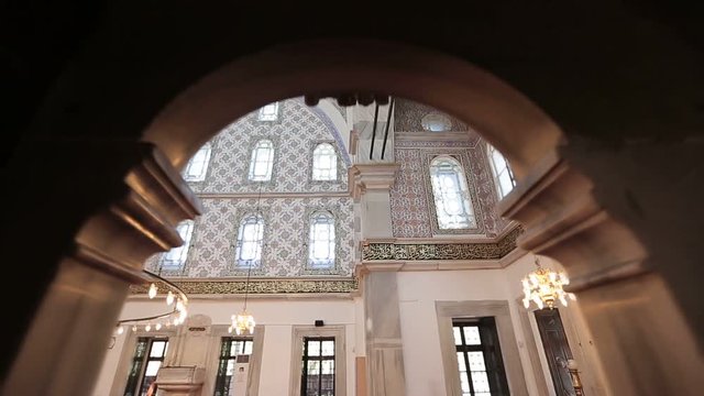 Istanbul Ottoman Selimiye Mosque Interior 4