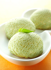 Delicious Chinese cuisine, meringue buns