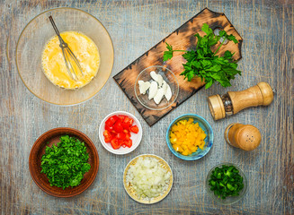 frittata, eggs, delicious, fried, traditional, dish, appetizer, breakfast,