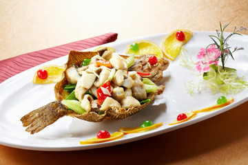 Delicious Chinese cuisine, Duobao fish
