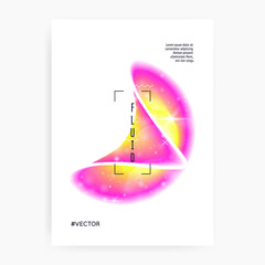 Fluid dynamic. Pearlescent layered hologram. Soft book. Modern holographic gradient, blur, mesh, blend. Futuristic background. Creative design. Fluid dynamic with shapes and elements.