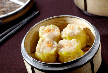 Delicious Chinese cuisine, steamed snacks