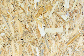 OSB material texture - recycled compressed wood shavings plate, plywood texture