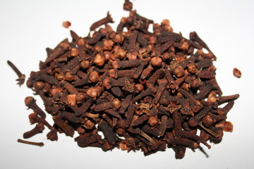 Clove, Dry cloves, Carnation Spice, spicy herb for food aroma and natural medicine