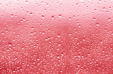 raindrops on glass background