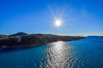 landscape in and around dubrovnik