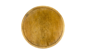 Kitchen cutting board isolated on white