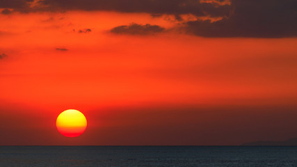 Obraz premium Playa Aguja en soirée - Costa Rica