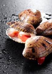 Fresh Chinese hot pot raw materials, shells