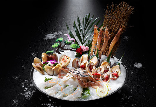 Fresh Japanese Cuisine, Seafood Combination Platter