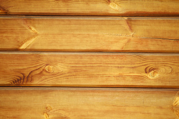 Wooden log wall texture