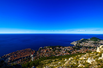 Obraz premium landscape in and around dubrovnik