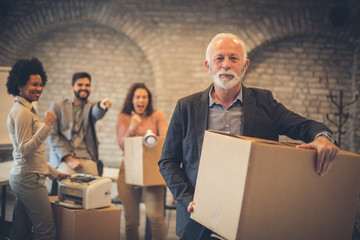 My departure from work gives them pleasure.