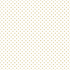 Seamless gold Polka dot pattern. Just drop to swatches and enjoy EPS 10 © artifex.orlova