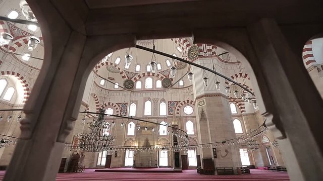 Istanbul Ottoman Sehzade Mosque Interior 2