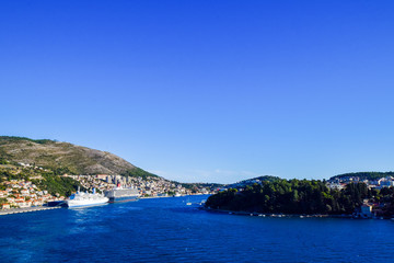 landscape in and around dubrovnik