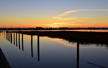 "Tidal Marsh Sunrise"