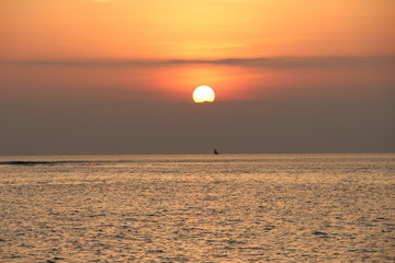 atardecer
