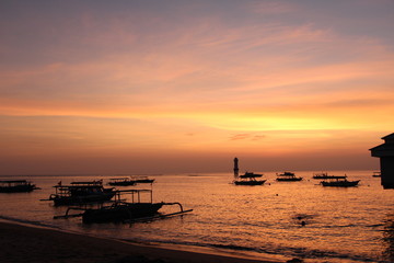 atardecer