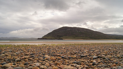 Irland Strand mit Steinen