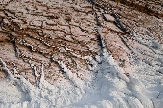Scenic Ribbed Rock Wall Covered With Snow And Ice Perspective View From The Bottom Winter Mountain Background Or Texture Stock Photo Adobe Stock Scenic Ribbed Rock Wall Covered With Snow And Ice Perspective View From The Bottom Winter Mountain Background Or Texture Stock Photo Adobe Stock