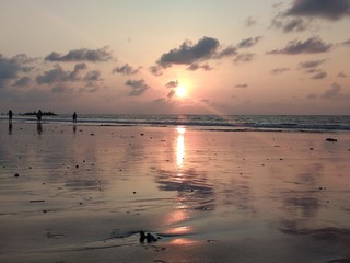 atardecer