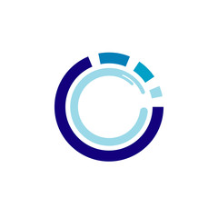 Fototapeta premium Vector Logo Technology