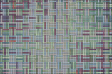 Abstract background or texture for design, rattan woven mat.