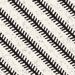 Simple ink geometric pattern. Monochrome black and white strokes background. Hand drawn ink diagonal lines.