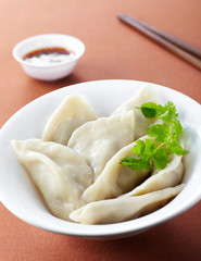 Delicious Chinese cuisine, dumplings