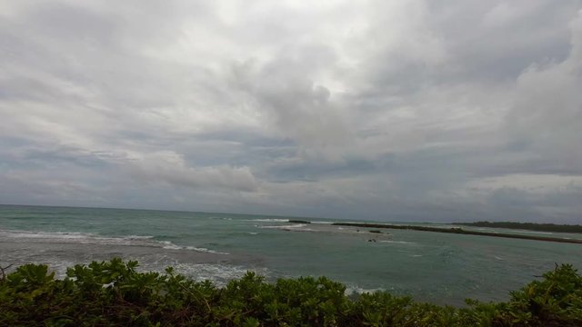 Overlooking Turtle Bay Before Hurricane