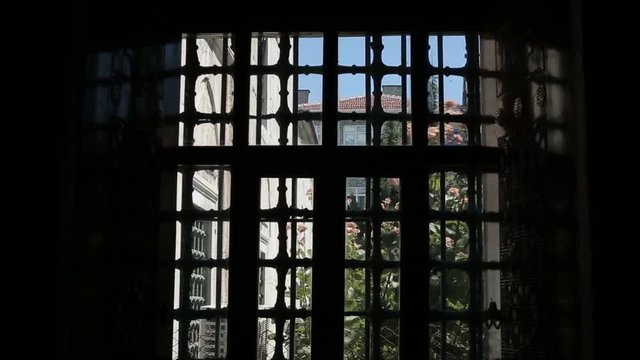 Istanbul Ottoman Valide Atik Mosque Interior Window