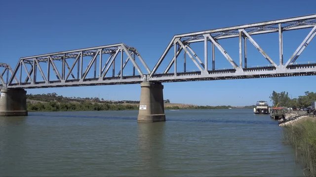 Railway Bridge, Murray Bridge, Murray River, South Australia