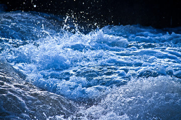 Obraz premium Wasserfall Fluß 