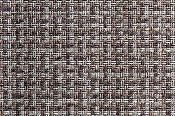 Beige-brown textile texture, matting, canvas background.