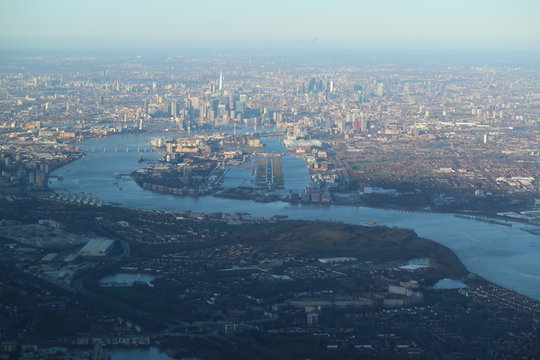 Landing At London City Airport