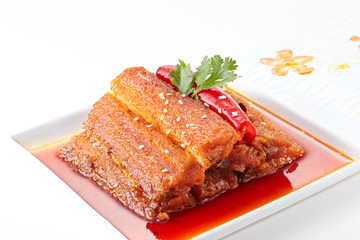 Delicious Chinese cuisine, spicy fish