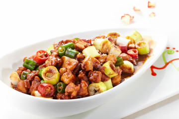 Delicious Chinese cuisine, Kung Pao Chicken