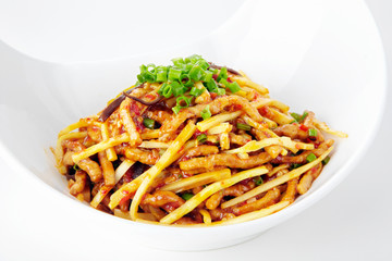 Delicious Chinese cuisine, fish-flavored pork