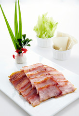 Delicious Chinese cuisine, char-grilled pork neck