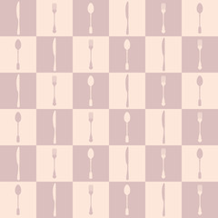 Restaurant menu seamless pattern. Vector background.