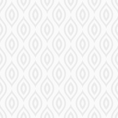 Abstract seamless pattern of stylized bird feathers.